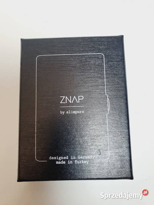Slimpuro ZNAP Slim Wallet portfel beżowy