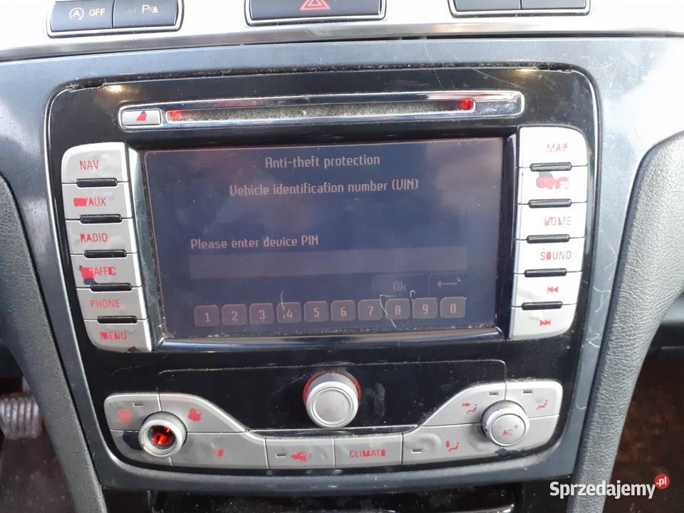 RADIO FORD S I WA6 7S7T18K931BL