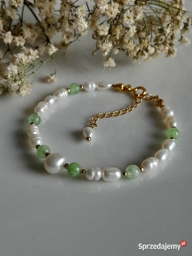 Bransoletka z Kamienie naturalnych Perła Bielsko-Biała