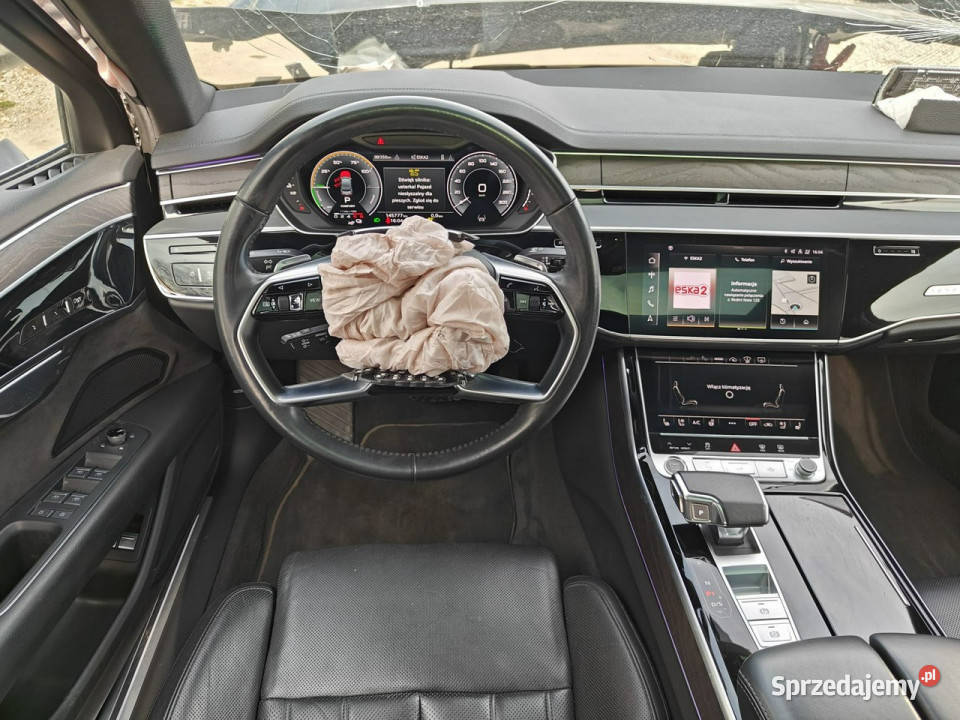 Audi A8 Hybryda Plug In D5 2017 bluetooth mazowieckie