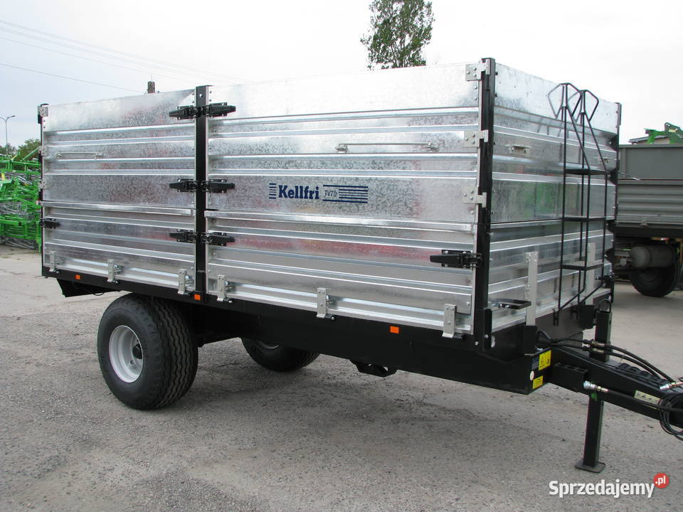 NOWA Przyczepa rolnicza 7 ton OCYNK 23TV702 Opoczno sprzedam
