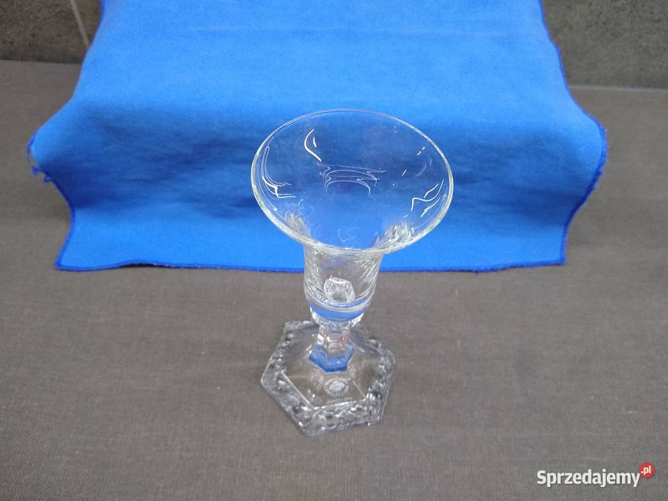 Rosenthal Maria Kryształowa świecznik sygnowany Kalisz