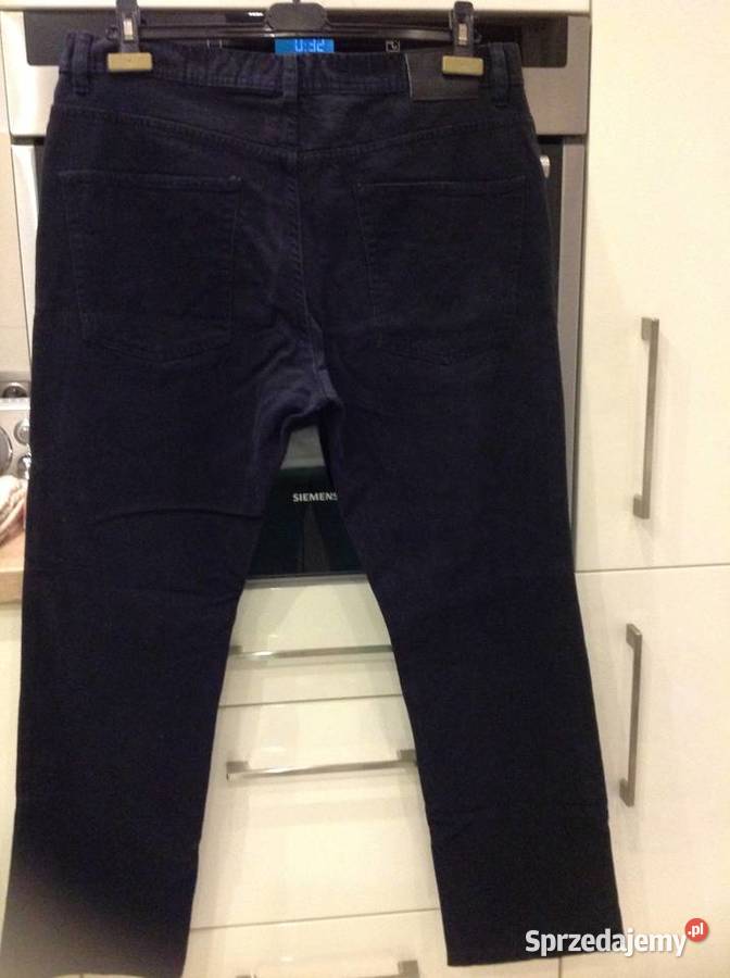 Spodnie Czarne Jeans Męskie CARLOS L Odzież codzienna Nowa Sól