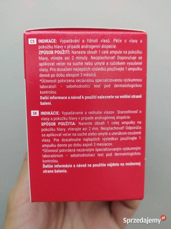 Ampułki Seboradin Forte Natur Technology przeciw Kraków