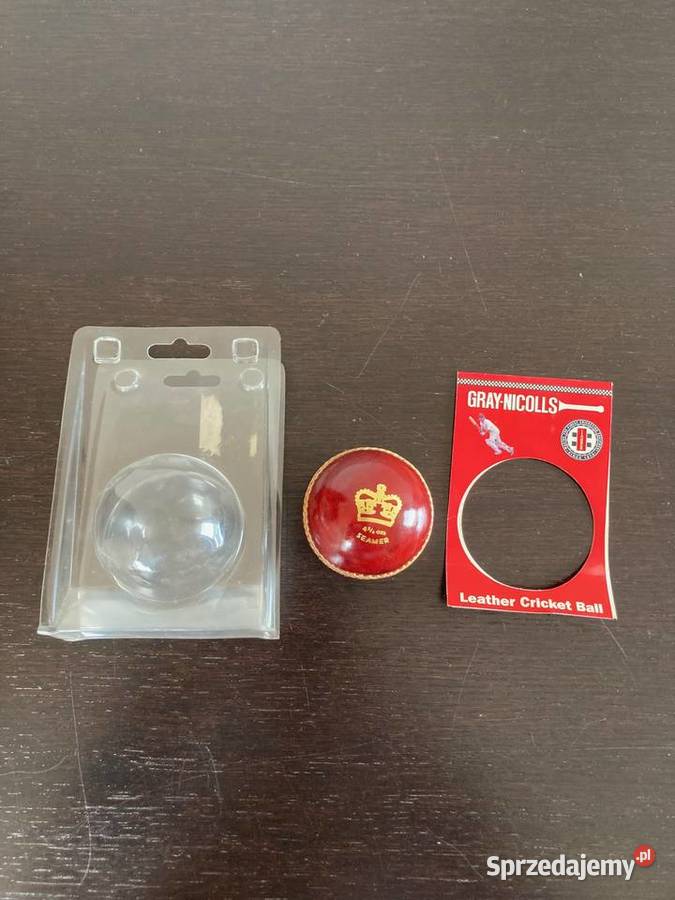 Skórzana piłka do krykieta GrayNicolls 4 Ozs warmińsko-mazurskie Elbląg