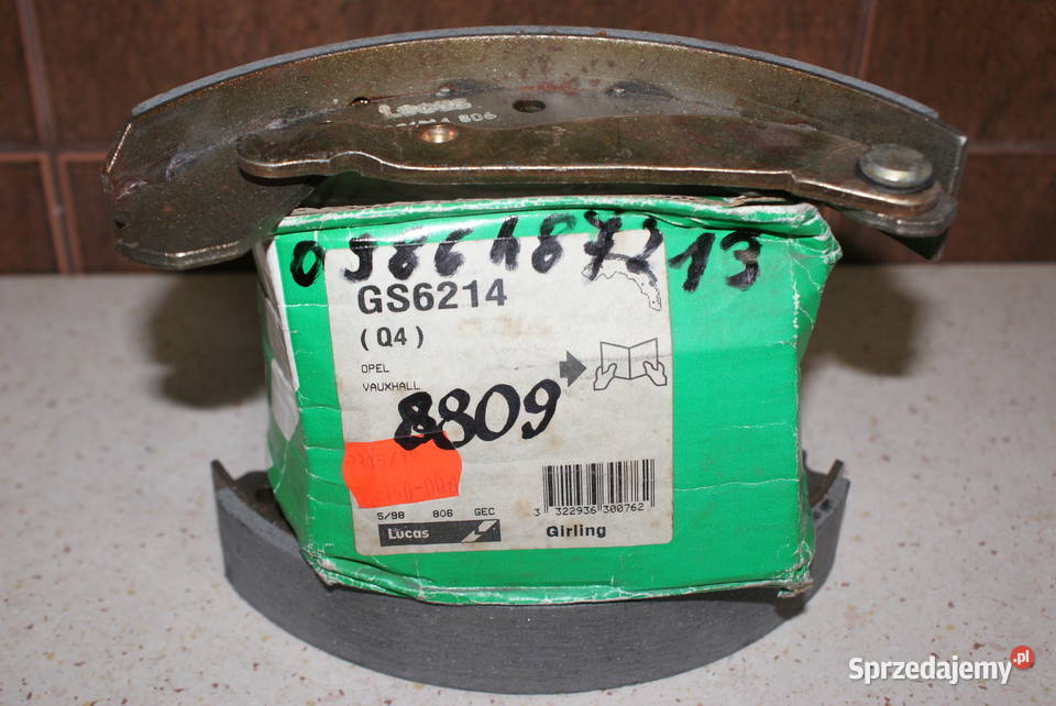 GS8217 TRW SZCZĘKI HAMULC BMW 5 E34 8895 RĘCZNY Pozostałe Białobrzegi