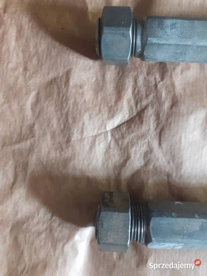 PT91 T72 sworzeń gąsienicy z nakrętkami Dębica