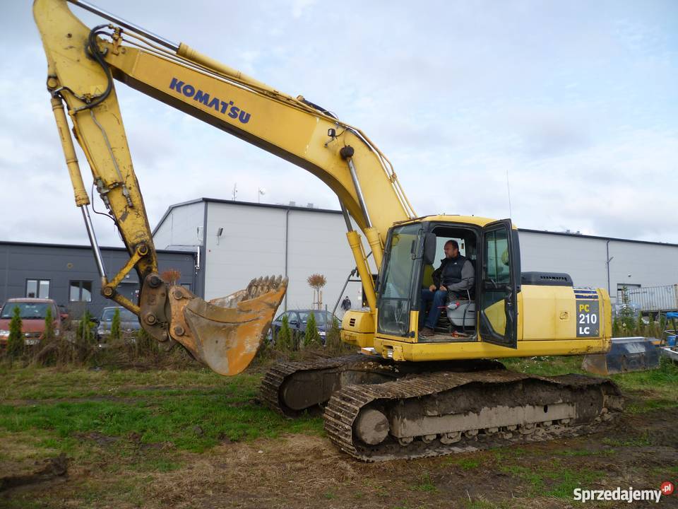 Koparka Komatsu PC 210LC Młochów