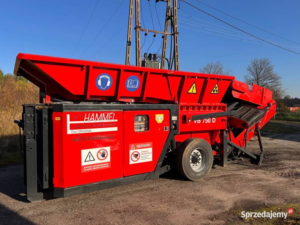 Hammel VB 750 Rozdrabniacz niszczarka rębak Mirachowo