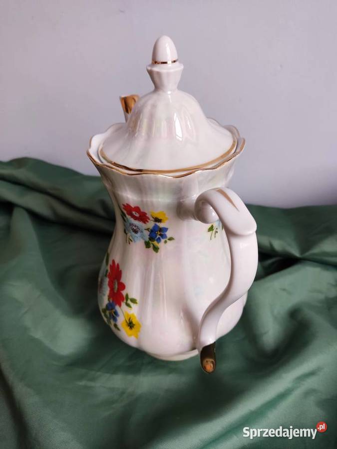 Dzbanek porcelanowy w kwiaty Wałbrzych opolskie Głuchołazy sprzedam