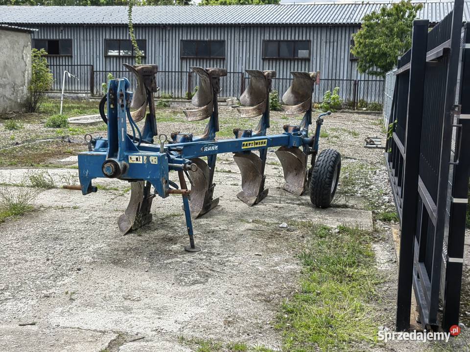 Pług obracalny 4 RABEWERK STARAVANT 120HC Żółkiewka-Osada