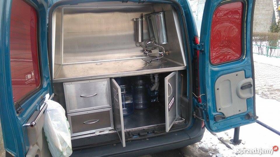 Mobilna kawiarnia foodtruck Renault Kangoo mazowieckie