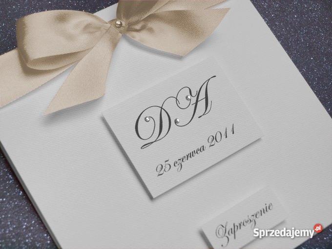 robione zaproszenia ślubne Nowa Sarzyna