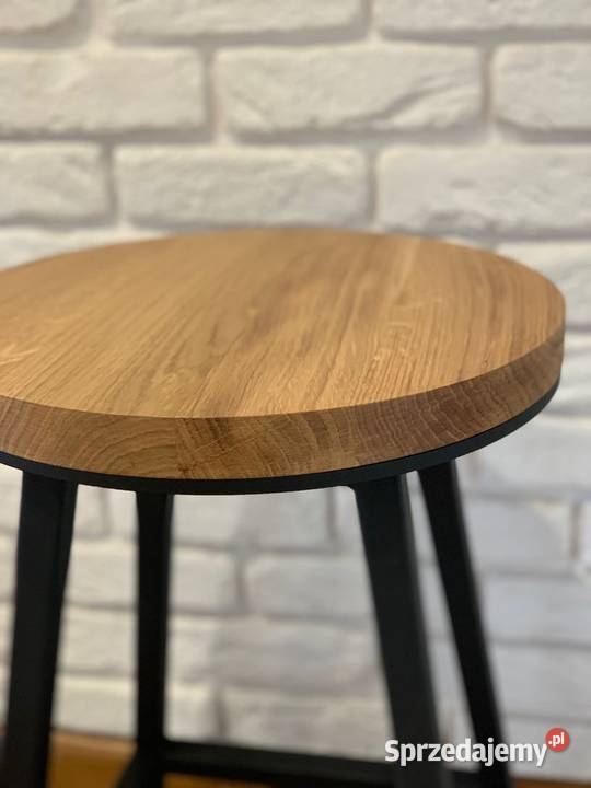 Stołek Taboret Loft 36cm Stoły, krzesła, biurka Końskie