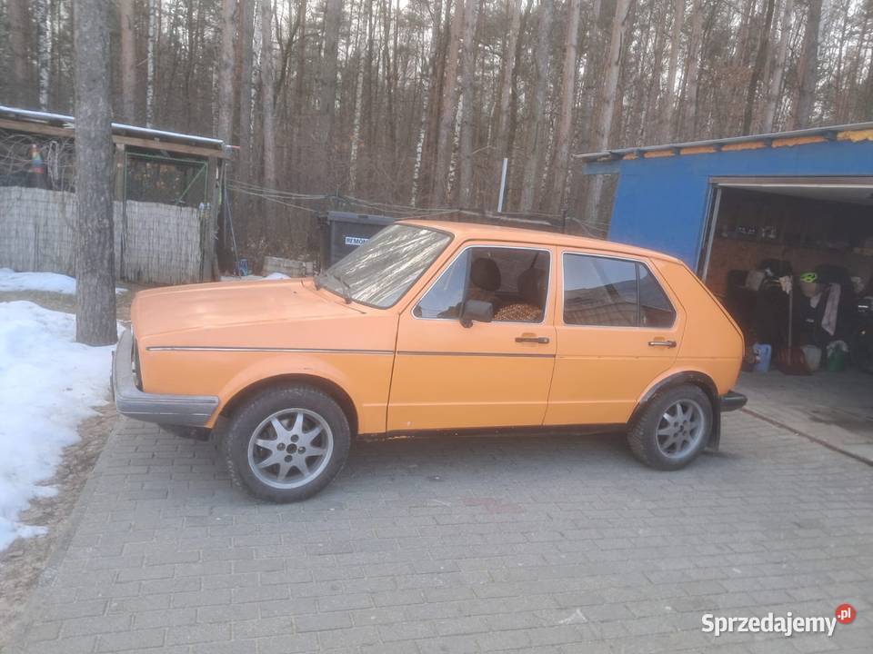 Golf 1 Benzyna Nowe Chechło