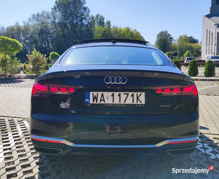 Audi A5 F5 20 Sportback 265 Quattro MATRIX klimatyzacja Warszawa sprzedam