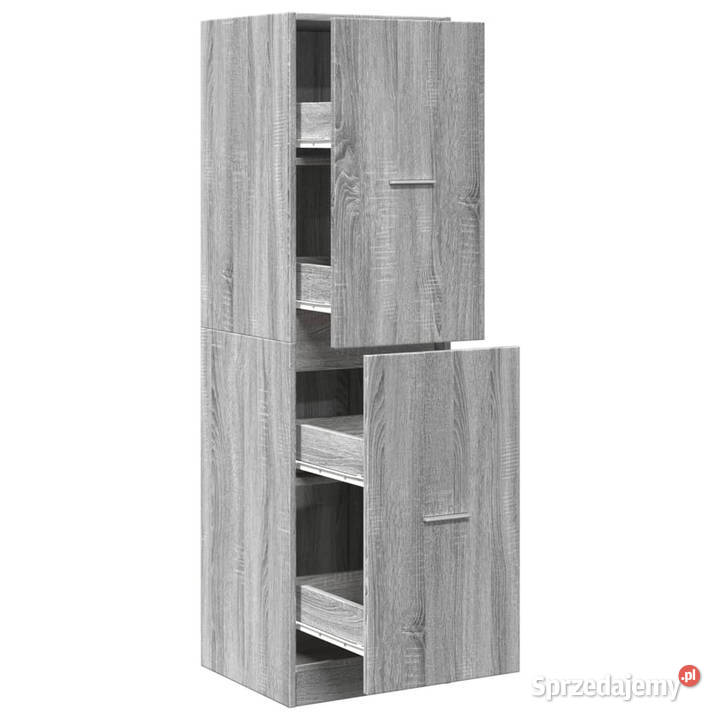 Szafka apteczna szary dąb sonoma 40x41x1445 mazowieckie Warszawa