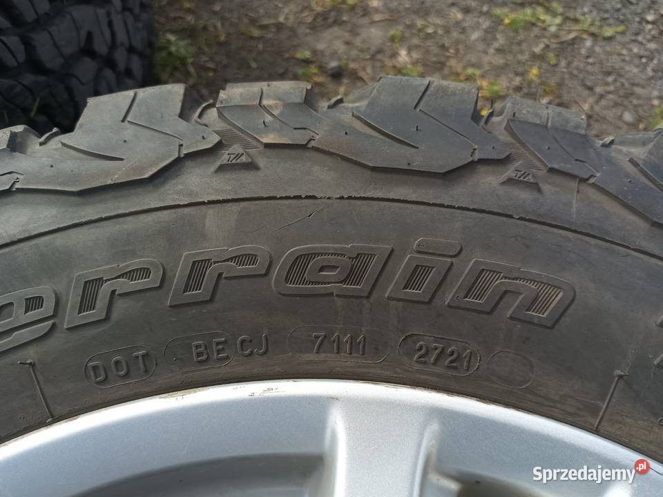 Koła Mitsubishi 18 75 et 46 6x1397 opony BFG KO2 łódzkie