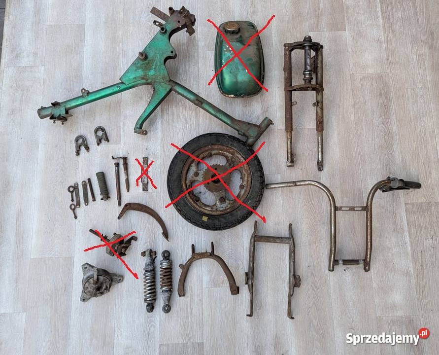 Motorynka Stella części różne z rozbiórki Krzeszowice