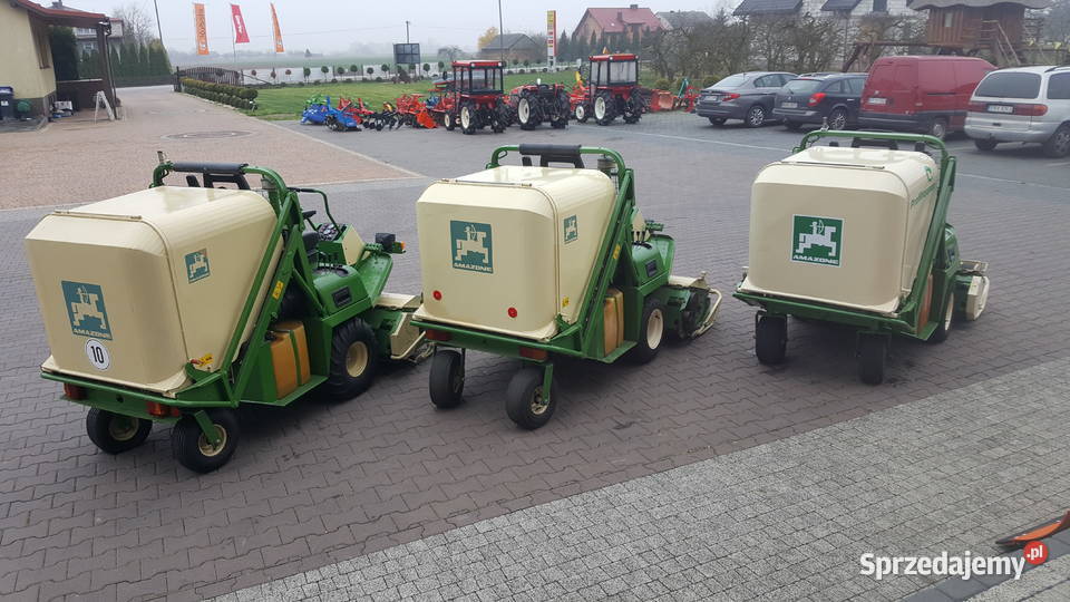 Kosiarka bijakowa z koszem diesel Amazone