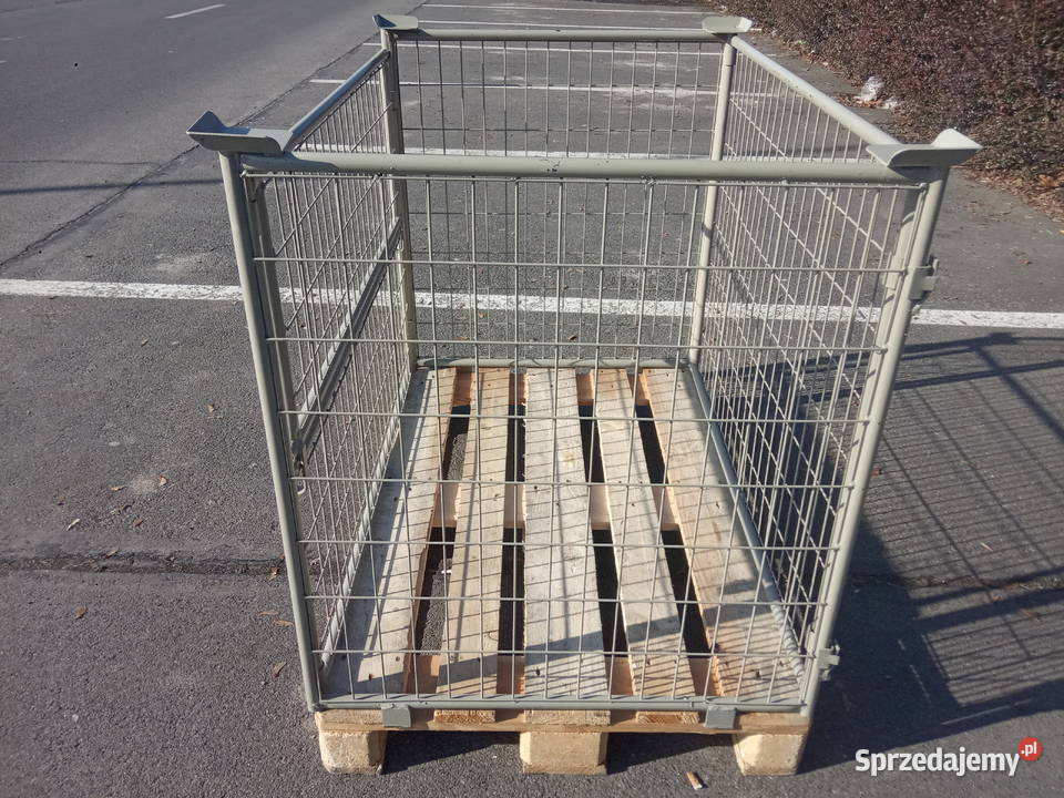 Stalowa nadstawka paletowa popiel h1000 mm NOWA Łódź