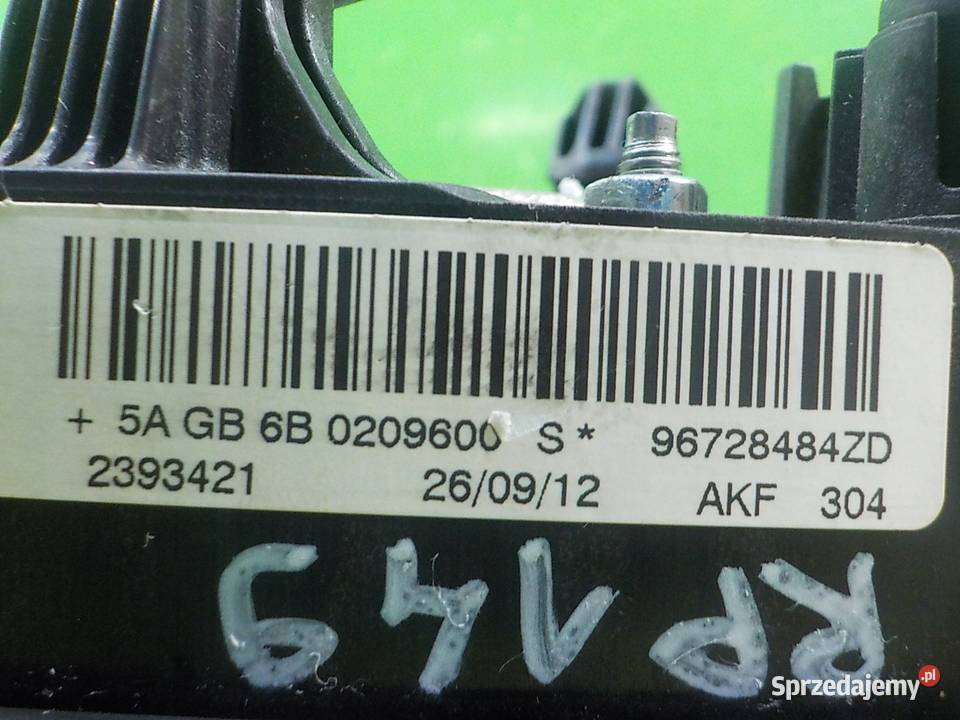 PEUGEOT 208 I 14 VTI 12r HB 5D AIRBAG poduszka Suków sprzedam