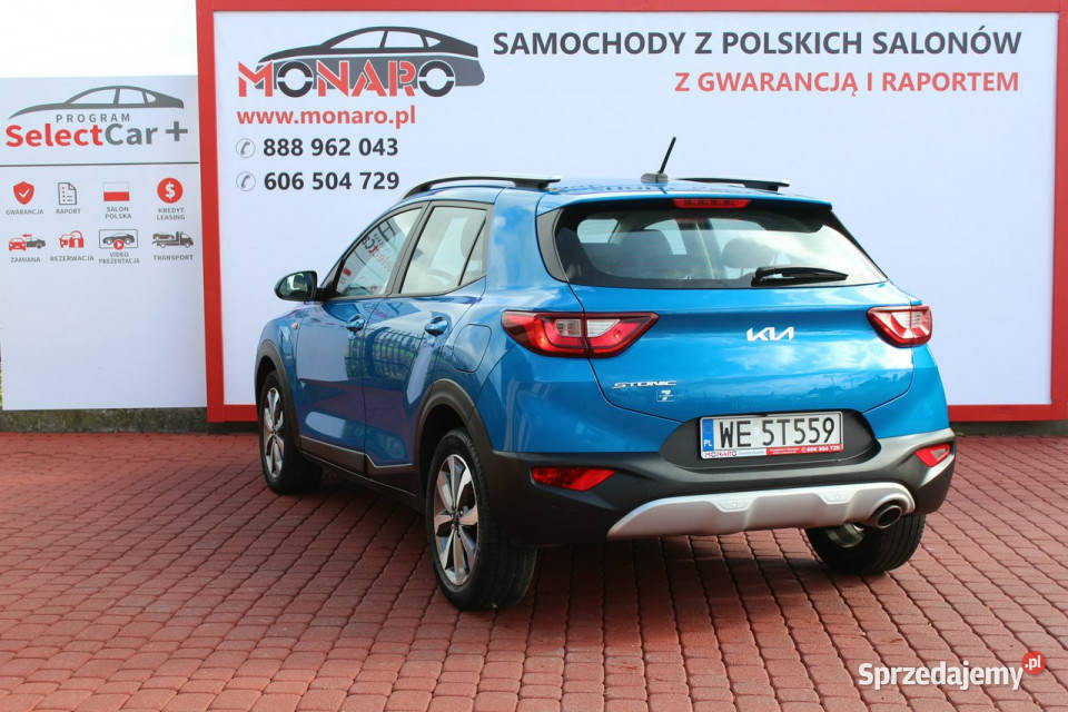 Kia Stonic 10 TGDi Salon Polska Serwis ASO centralny zamek Włocławek
