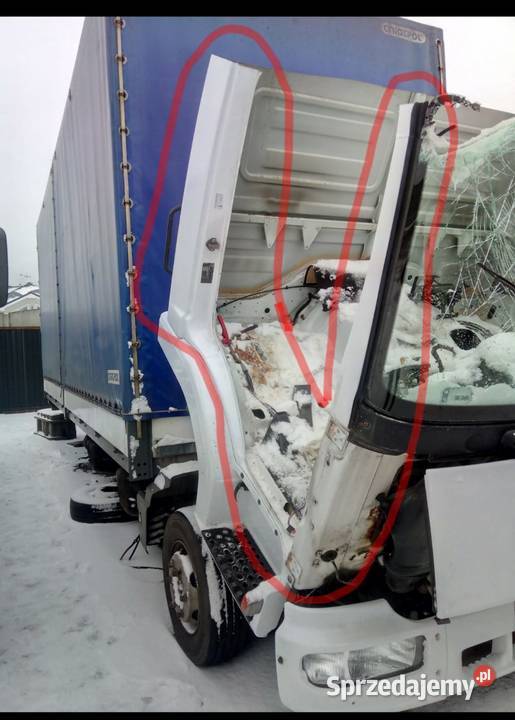 Kabina Mercedes Atego Prawa strona Karoseria opolskie Rzędowice
