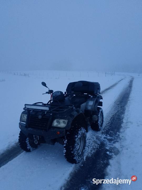 Quad cfmoto long 500 4x4 Gumniska sprzedam