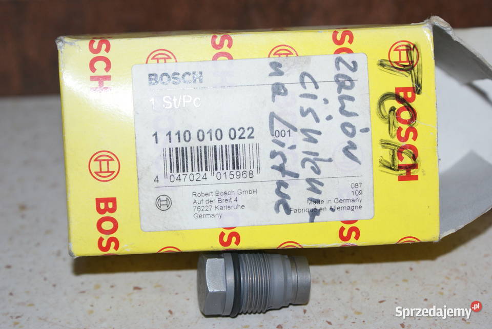 BOSCH 1 110 010 022 Zawór przelewowy HOLLAND mazowieckie Białobrzegi