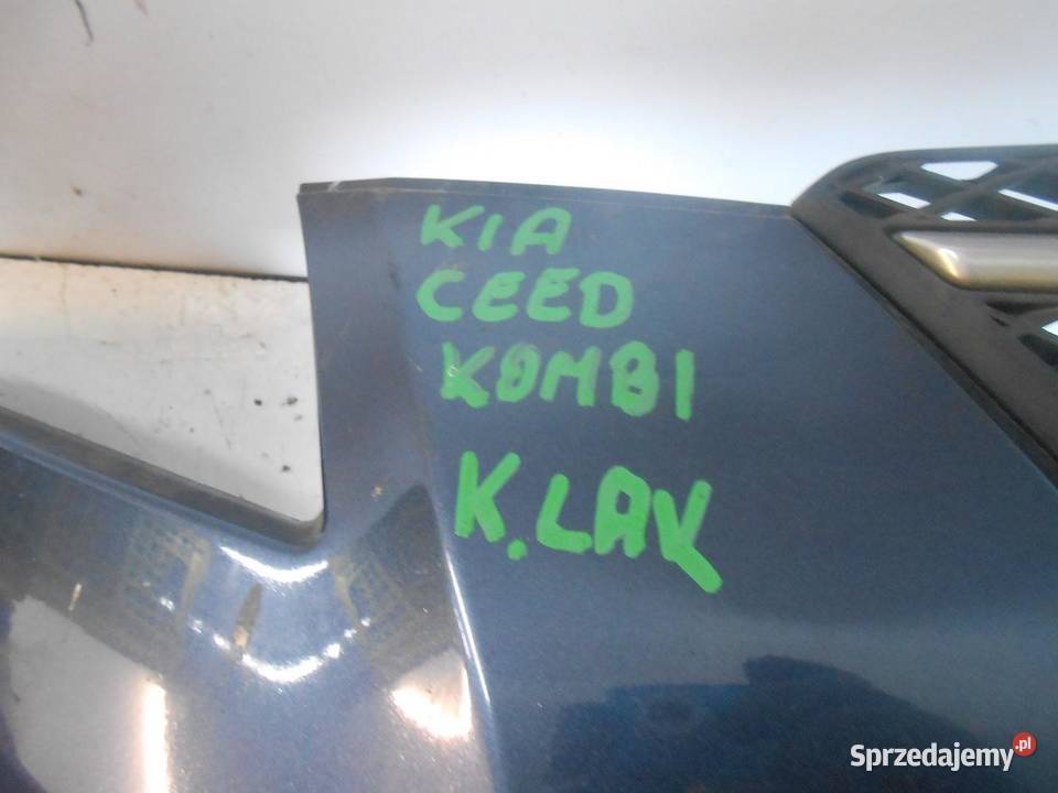 ZDERZAK PRZEDNI PRZÓD HALOGENY KIA CEED