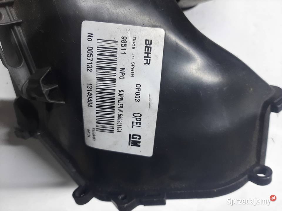 Opel Meriva A wentylator dmuchawa wnętrza Ksawerów sprzedam