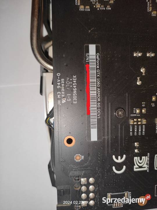 Karta Graficzna Nvidia Geforce GTX 1060 6 GB MSI lubelskie Międzyrzec Podlaski