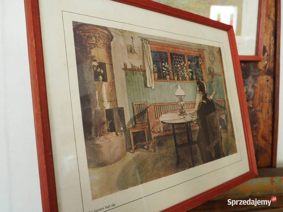 Stare AkwareleCarl Larssonreprodukcje2 Vintage Szczecin sprzedam