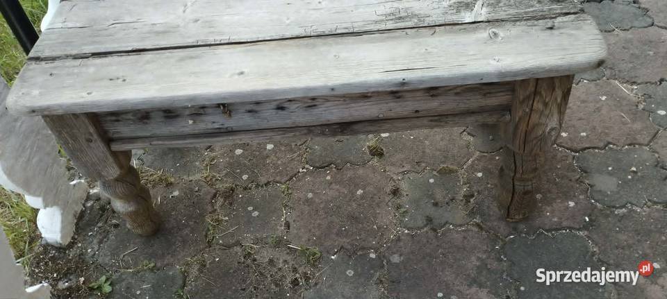 Stolik do renowacji Kolekcionerski z szuflądką Stoliki kawowe i ławy Szczekociny