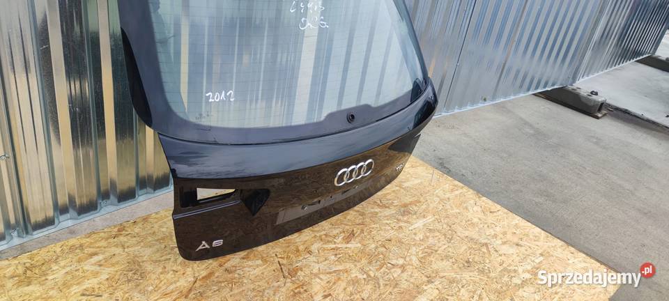 KLAPA TYLNA TYŁ AUDI A6 C7 AVANTKOMBI LY9B ORG Przystajń