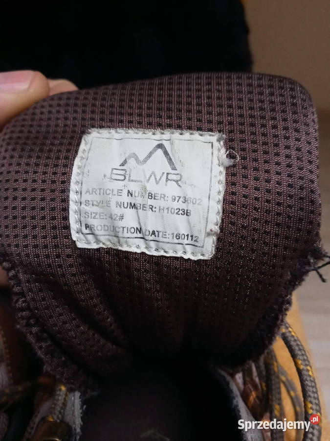 Buty trekingowe BLWR Outdoor 42 świętokrzyskie Piekoszów