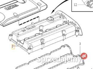 VOLVO C30 S40 V50 oryginalna pokrywa zaworow 16 Gadgety motoryzacyjne dolnośląskie Bielany Wrocławskie
