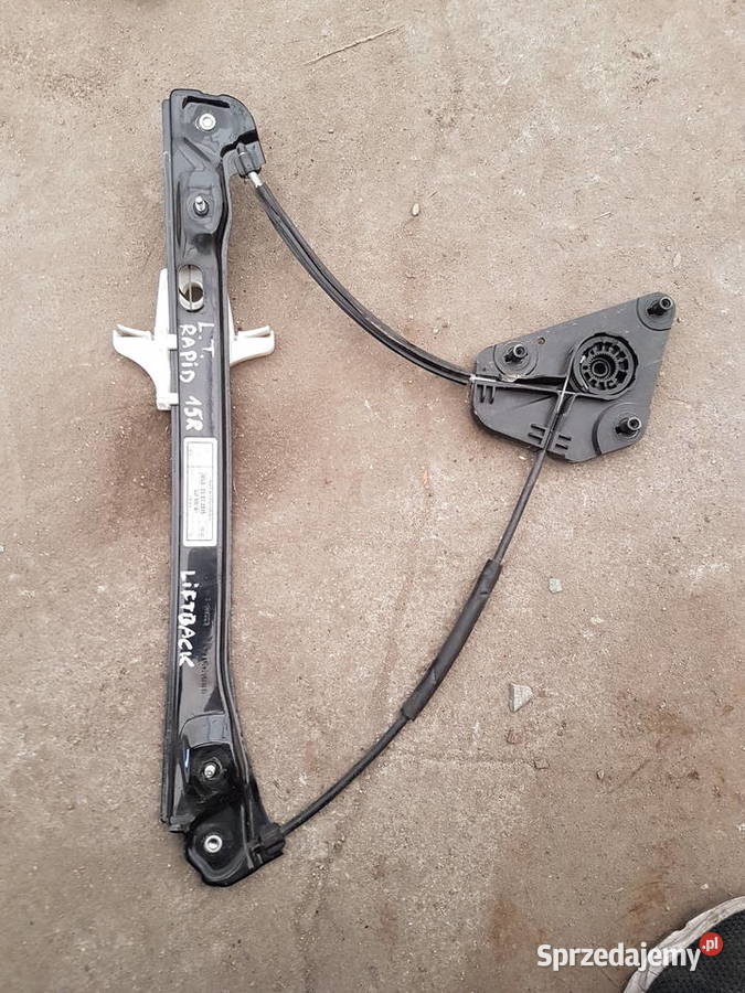 SKODA RAPID PODNOSNIK SZYBY MECHANIZM LEWY TYL Turek