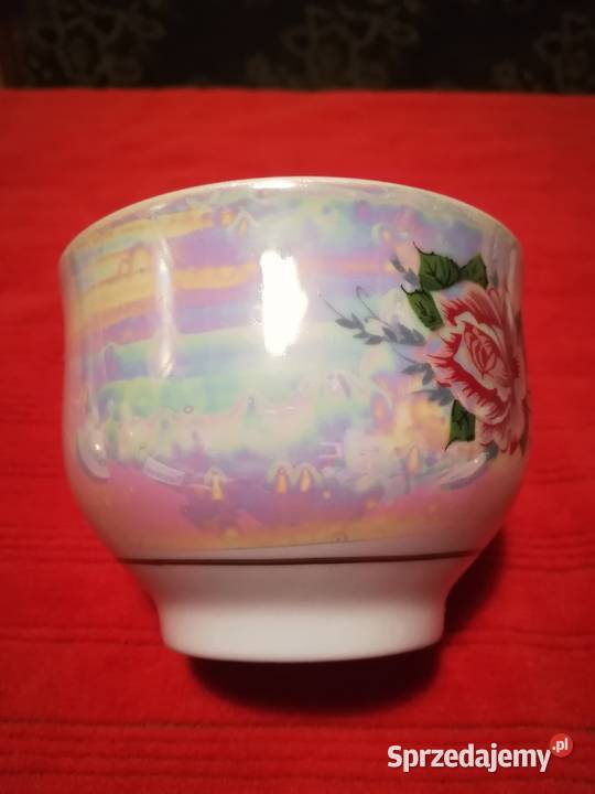 Porcelan serwis kawowy herbaciany opalizujący Porcelana i szkło Kręćkowo