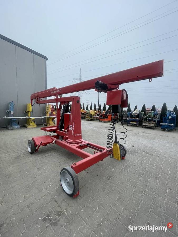 Dźwig Steinweg Bocker MK 400 5 żuraw minikran Ślesin
