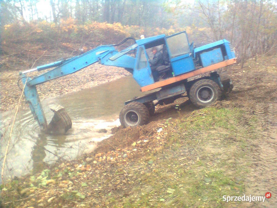 koparka Liebherr 921 kołowa 16t Rok produkcji 1980 Koparki opolskie Paczków