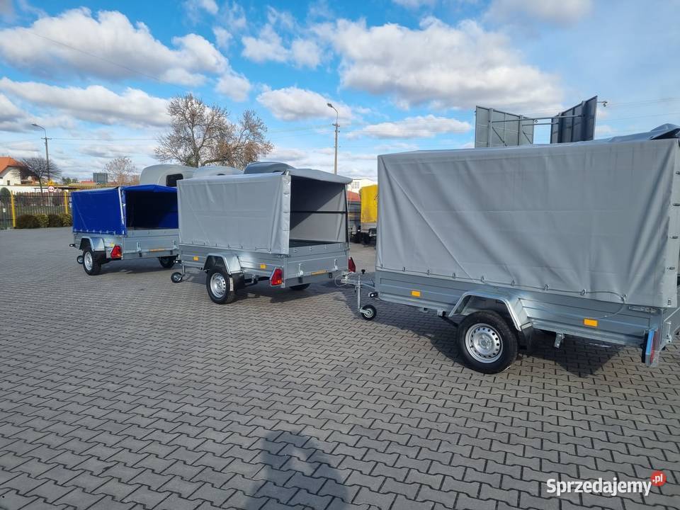 Przyczepka towarowa 220x130x110 z plandeka sprzedam