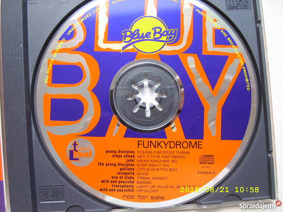 Rap CD BIUE BAYFUNKYDROME Wołów
