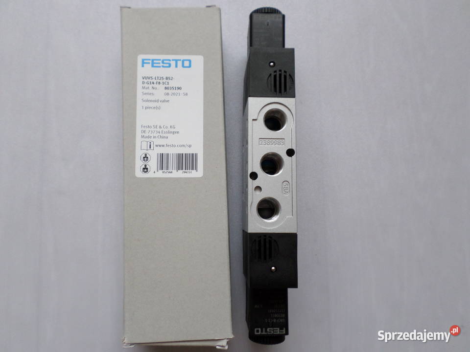 Festo zawory elektromagnetyczne NOWE Słupsk