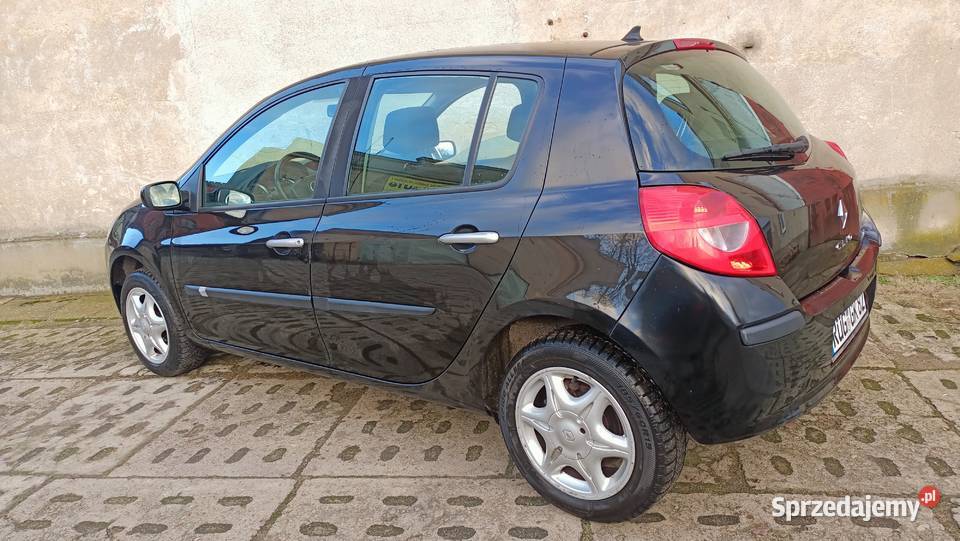 Clio III 1 6benzyna 89 5 drzwi Czarne Klima Alu Stargard