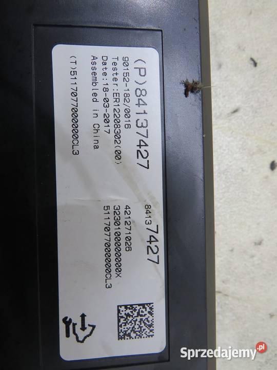 MODUŁ KLIMATYZACJI INSIGNIA B 84137427