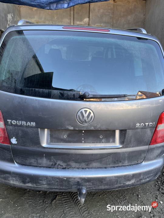 Tylnia klapa volkswagen touran Rok produkcji 2005 Nysa