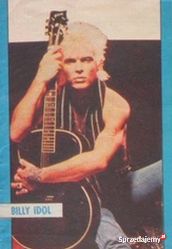 PLAKATY BILLY IDOL WYPRZEDAŻ ŚWIAT Bydgoszcz