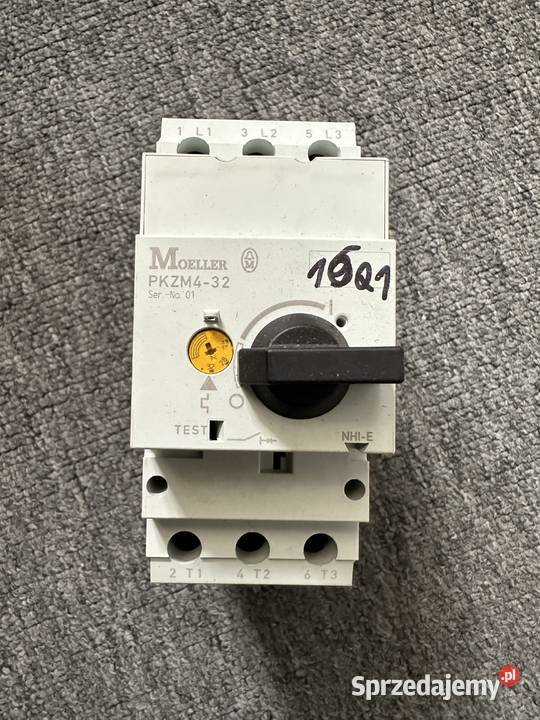 Wyłącznik silnikowy PKZM432 3P 15kW 2532A 222353 Zabezpieczenia i rozdzielnice Łódź sprzedam